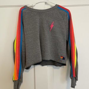 Aviator Nation cropped sweatshirt